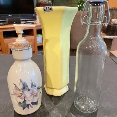 Yellow vase
