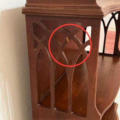 30” Solid Wood Bookshelf