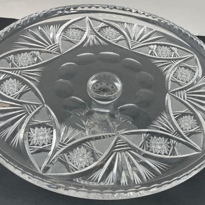 Crystal Foot Cake Stand