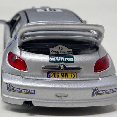 2001 Peugeot 206 WRC WRC, IXO, China, 1/43 Scale, Mint Condition
