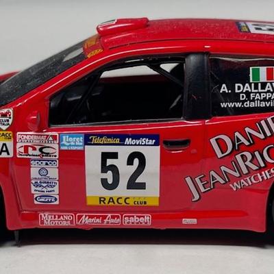 2001 FIAT Punto WRC, IXO, China, 1/43 Scale, Mint Condition