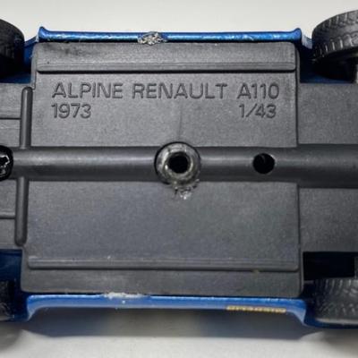 1973 Alpine Renault A110 WRC, IXO, China, 1/43 Scale, Mint Condition