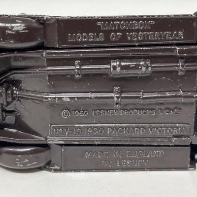 1930 Packard Victoria - Models of Yesteryear Production Car, Matchbox, 1/43 Scale, Mint Condition