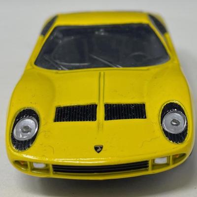 1966 Lamborghini Miura Production Car, Del Prado, Spain, 1/43 Scale, Mint Condition