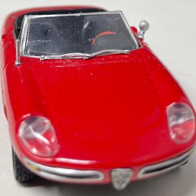 1966 Alfa Romeo Spider 1600 Production Car, IXO, China, 1/43 Scale, Mint Condition