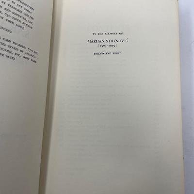 Book "The Road to Sarajevo" by Vladimir Dedijer