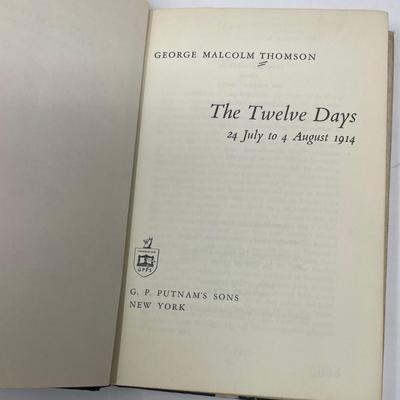 WWI Book "The Twelve Days" by George Malcom Thomas