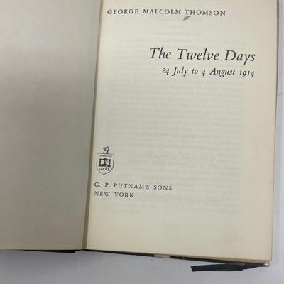WWI Book "The Twelve Days" by George Malcom Thomas