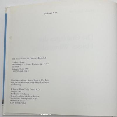 "Die Grablegen Des Hauses Wurttemberg" by Harald Schukraft