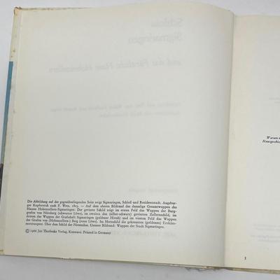 Book "Schloss Sigmaringen, und dad Furstliche Haus Hohenzollern" by Jan Thorbecke Verlag Konstanz