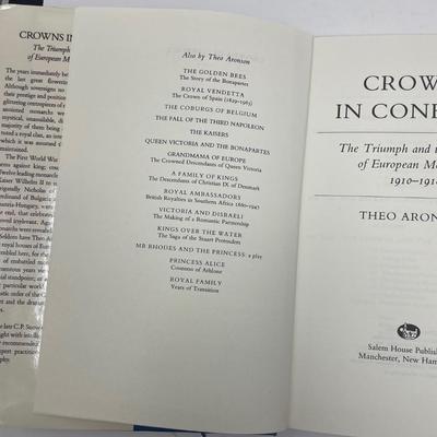 Royalty Book "Crowns in Conflict" by Theo Aronson