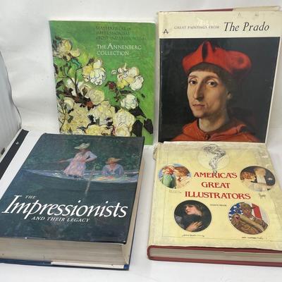 Illustrations, Impressions, and Paintings 4 Book Collection