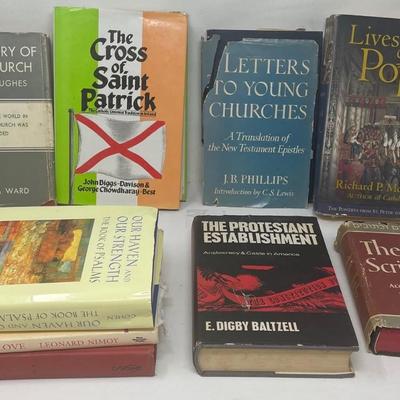 Collection of 9 Books on Religions/Christianity