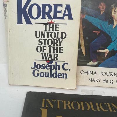 Collection of 3 Korean, Japanese, Chinese Books