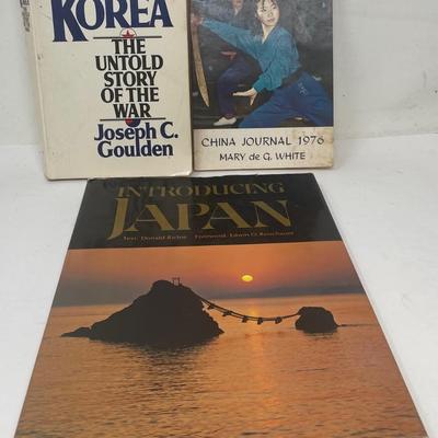Collection of 3 Korean, Japanese, Chinese Books