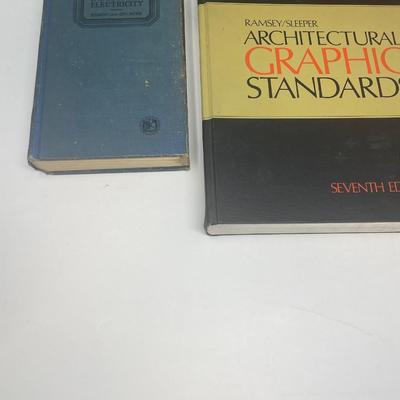 Collection of 5 Books on Industrial Mechanics, Architect, Metal Work