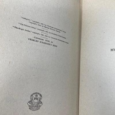 Collection 5 Books Richard Harding Davis 1920