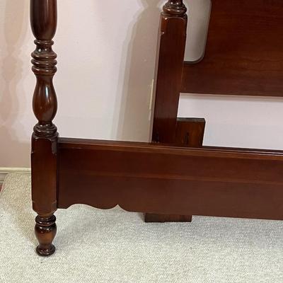 BASSETT ~ Five (5) Piece Cherry Bedroom Suite