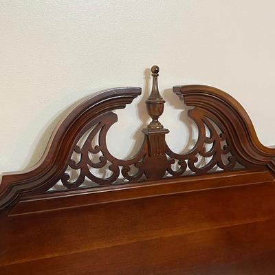 BASSETT ~ Five (5) Piece Cherry Bedroom Suite
