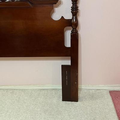 BASSETT ~ Five (5) Piece Cherry Bedroom Suite