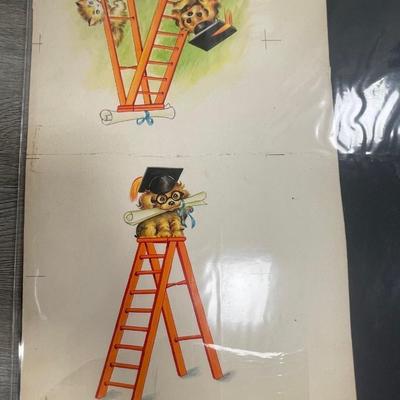 Property Quality Art Novelty Co. Land Print Numbered 90/65A NATL Process A-367