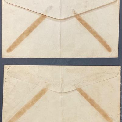 WWII USS Arkansas Navy Post Marked w/ Seal of the State of Arkansas
