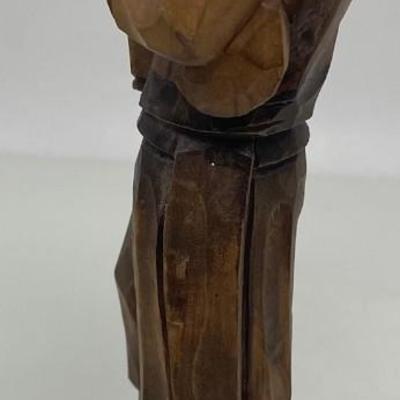 Gaiteiro Carved Wood Figurine
