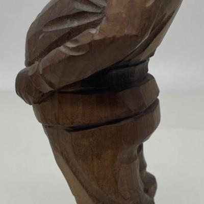 Sancito Panza Hand Carved Sculpture - Bottom Marked