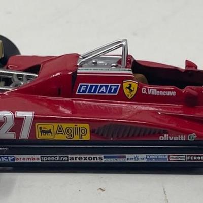 1982 Ferrari 126C2, Formula 1, IXO, China, 1/43 Scale, Mint Condition