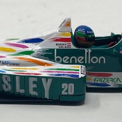 1986 Benetton B186, Formula 1, Minichamps, 1/43 Scale, Mint Condition