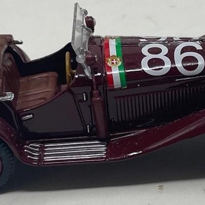 1931 Alfa Romeo 1750GS, Mille Miglia, Brumm, Italy, 1/43 Scale, Mint Condition