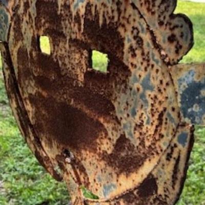 Large Steel Metal Art Cutout