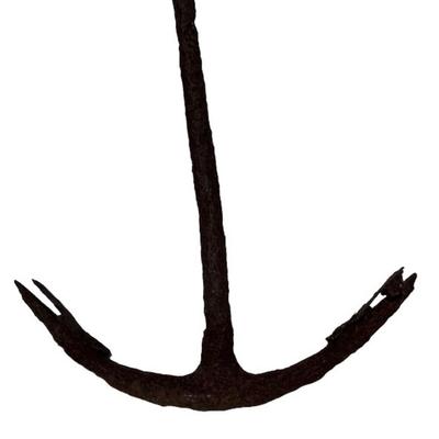 Large Cast Iron Kedge Anchor