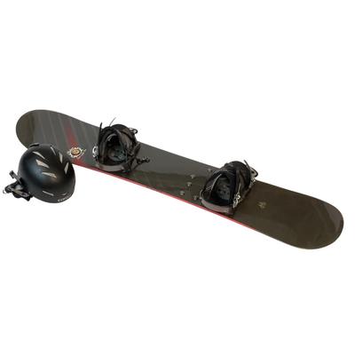 526 K2 Podium 156cm Snowboard w/Burton Large Bindings Giro Helmet & Travel Bag