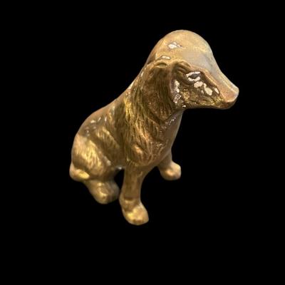 Brass dog