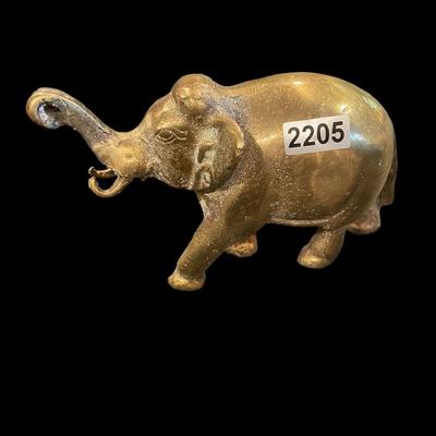 Brass elephant