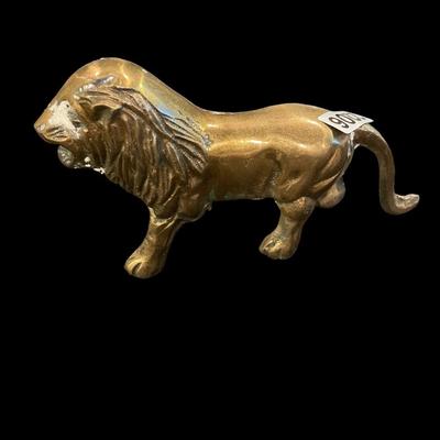 Brass lion