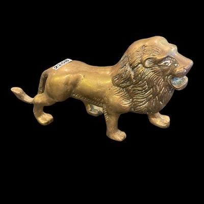 Brass lion