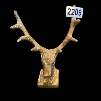Brass deer