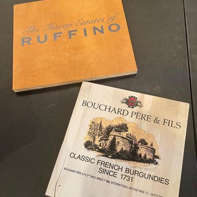 2 wine signs