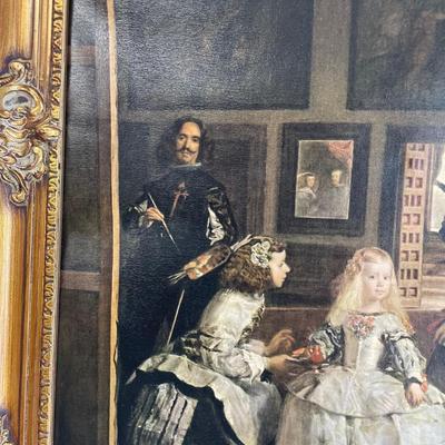 Las Meninas Diego Valazquez Giceeli Print