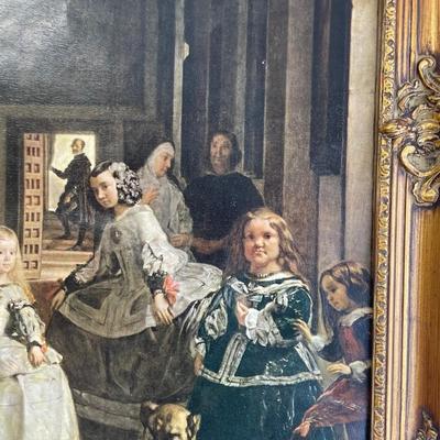 Las Meninas Diego Valazquez Giceeli Print