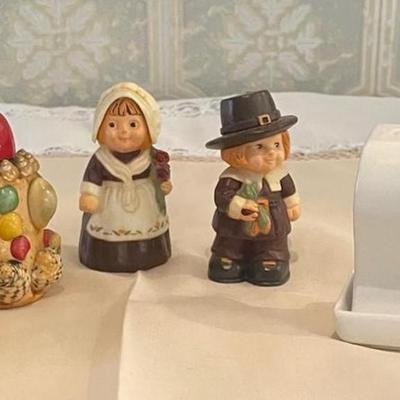 Three Different Salt & Pepper Shakers