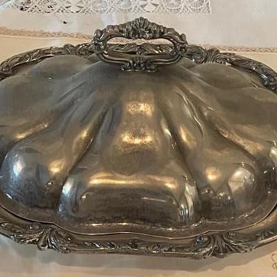 Silverplate Warming Dish