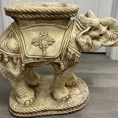 Elephant Ceramic Planter