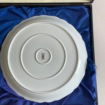 Limoge Plate/Spoon/Knife Collection in a Box;