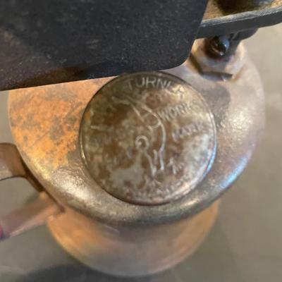 Vintage brass blow torch