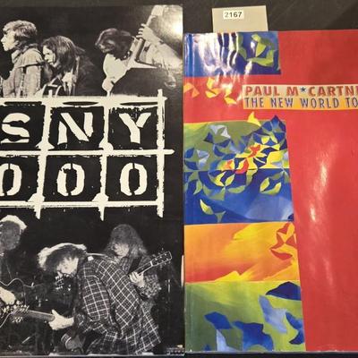 Crosby Stills Nash & Young / Paul McCartney Souvenir Books