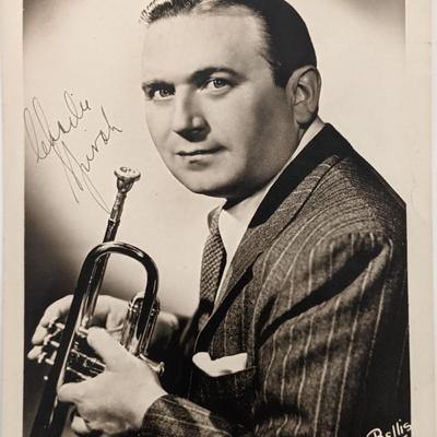 Charlie Spivak Signed Photo