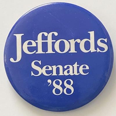 1988 Senate Jim Jeffords pin